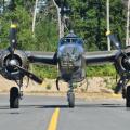 Grumpy, the B-25D Mitchell Bomber, comes to call